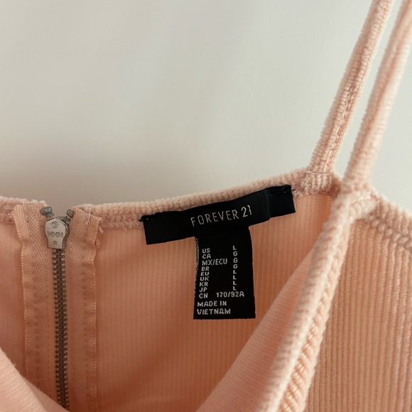 LAST CALL! f21 baby pink spaghetti strap dress - Picture 2 of 3